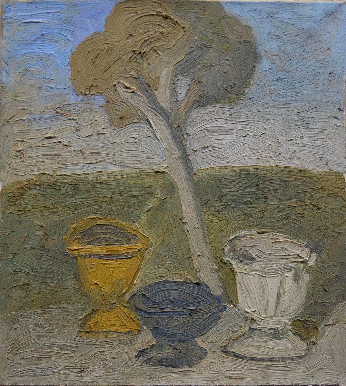 Still life under a tree