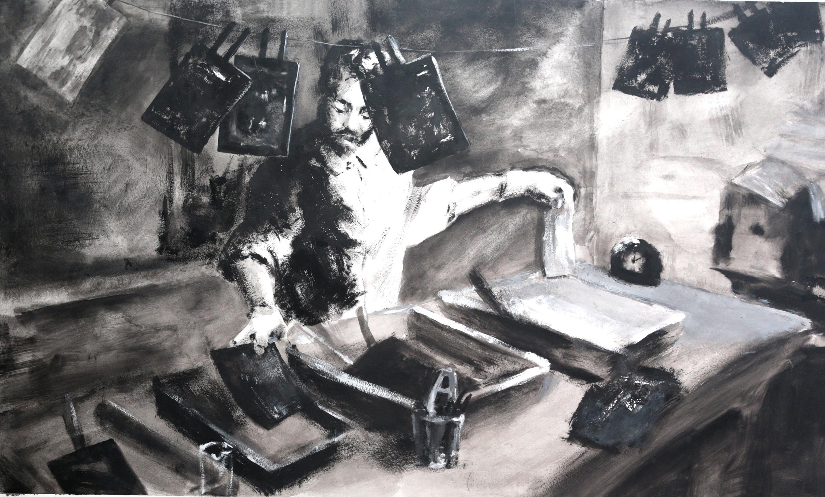 Kocharovskaya E. Original modern art painting