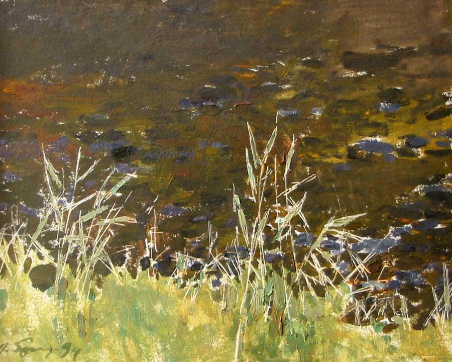 凌. Original modern art painting