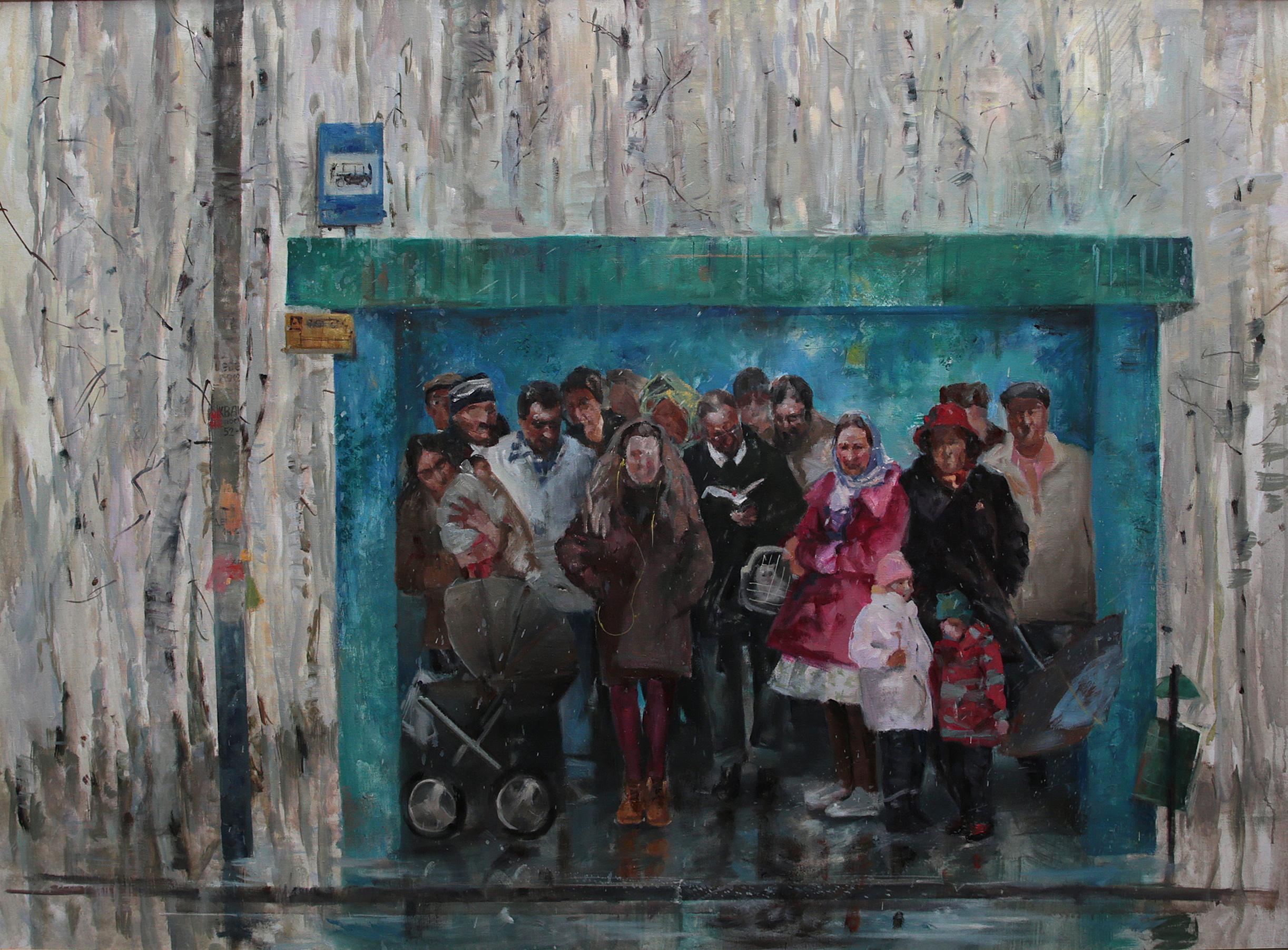 Хасанова Дж.. Original modern art painting