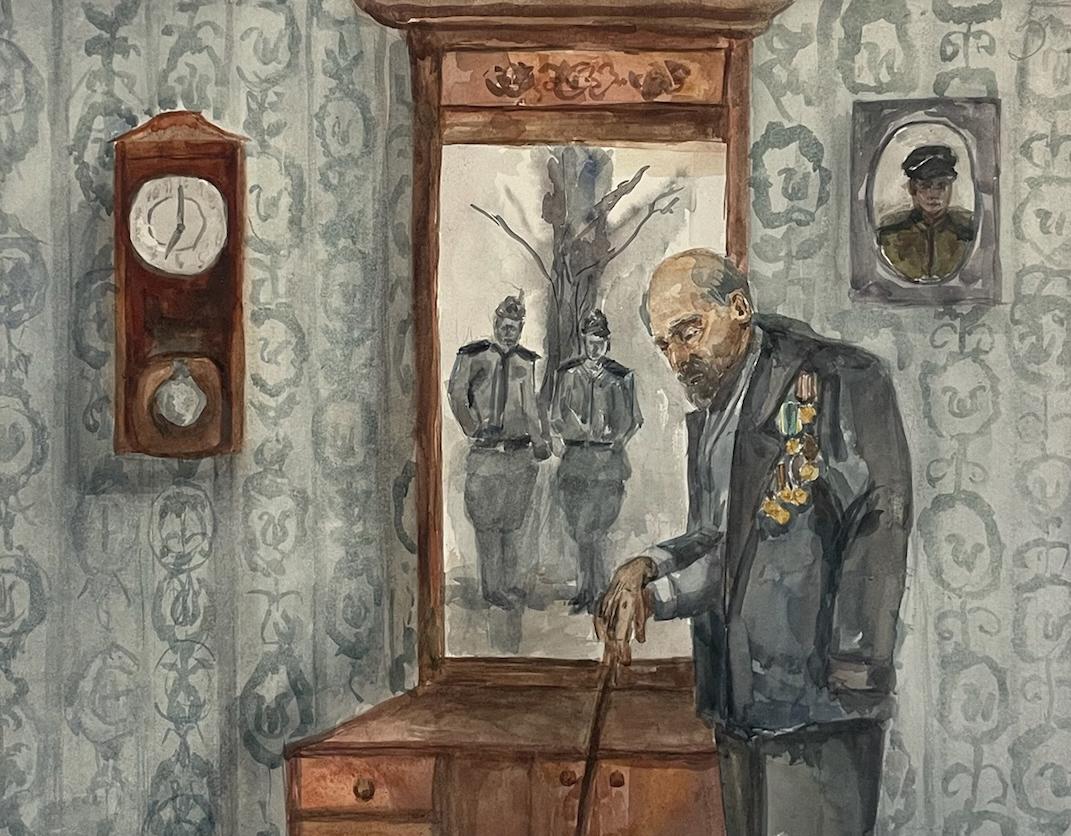 Луженков Я. Original modern art painting