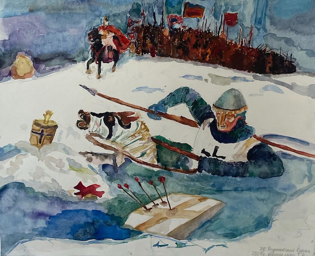 Богдановская C. Original modern art painting