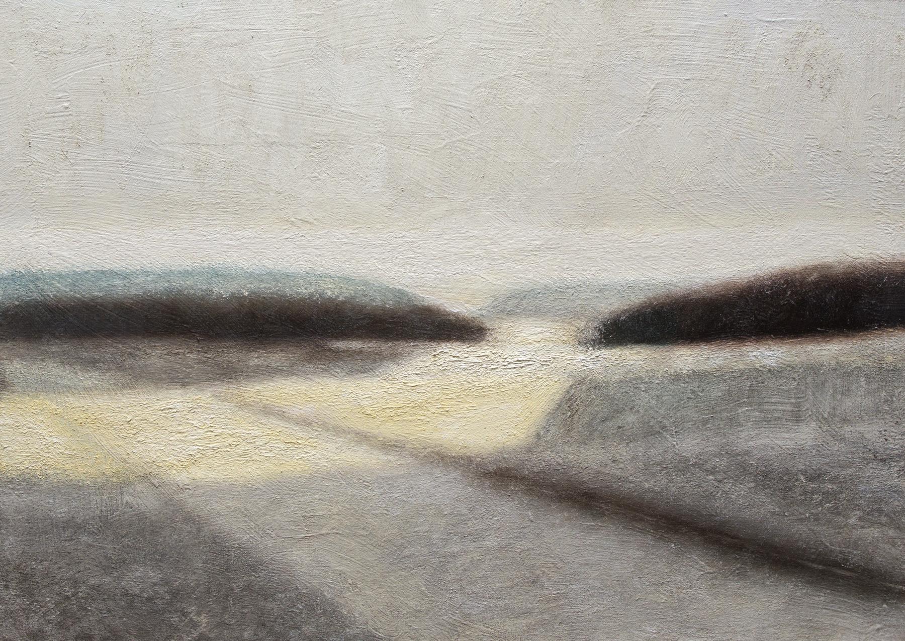 A road. Original modern art painting