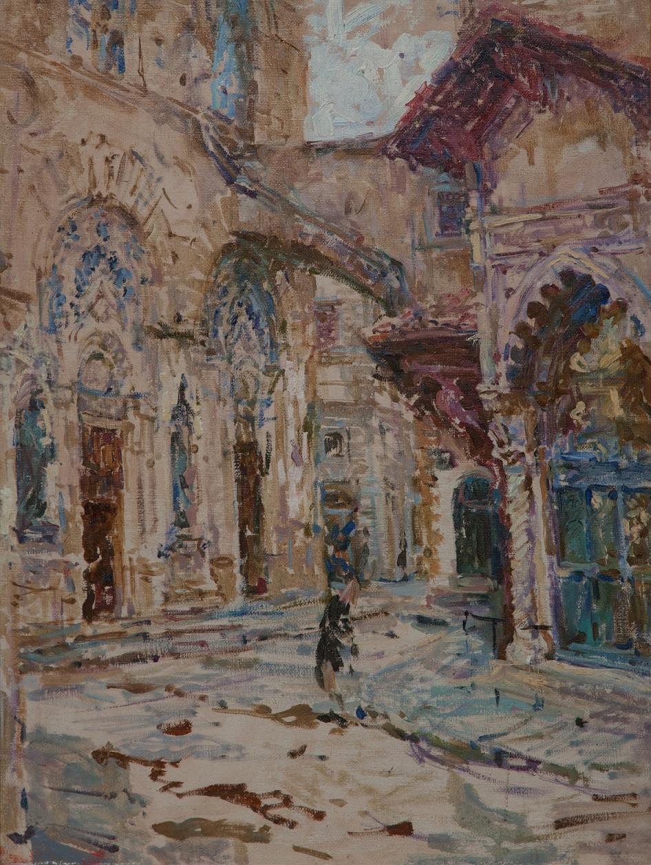 Orsanmichele. Original modern art painting