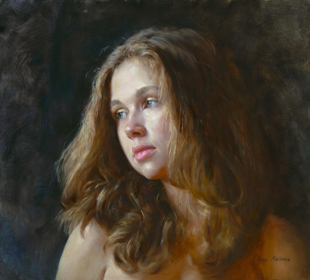 Маринова Анна. Original modern art painting