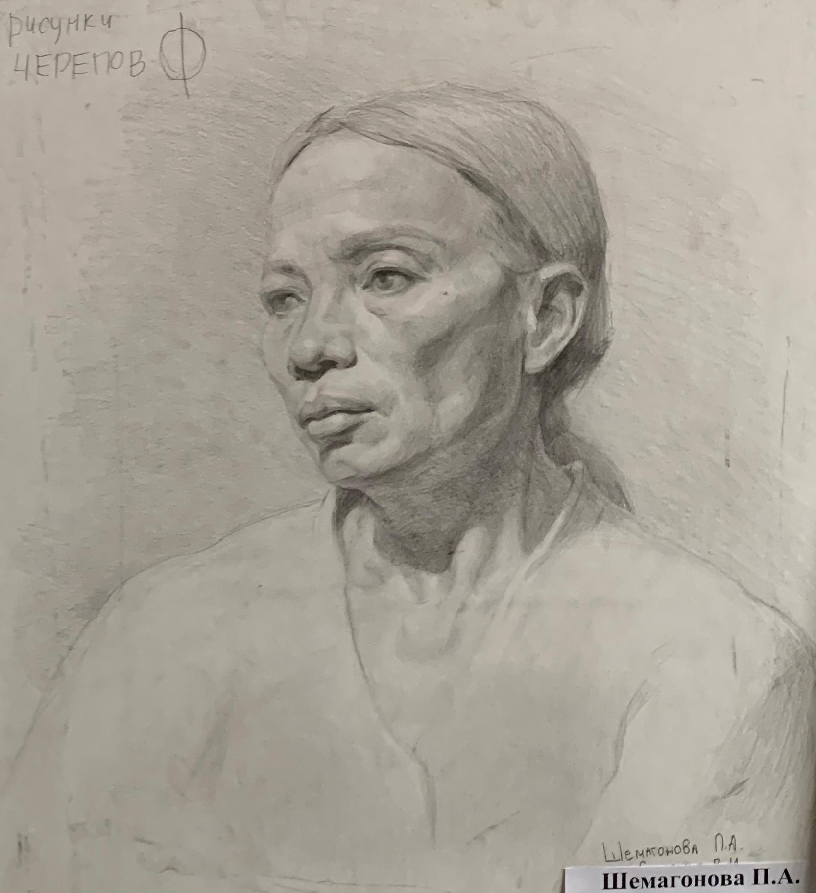 Shemagonova P. Original modern art painting