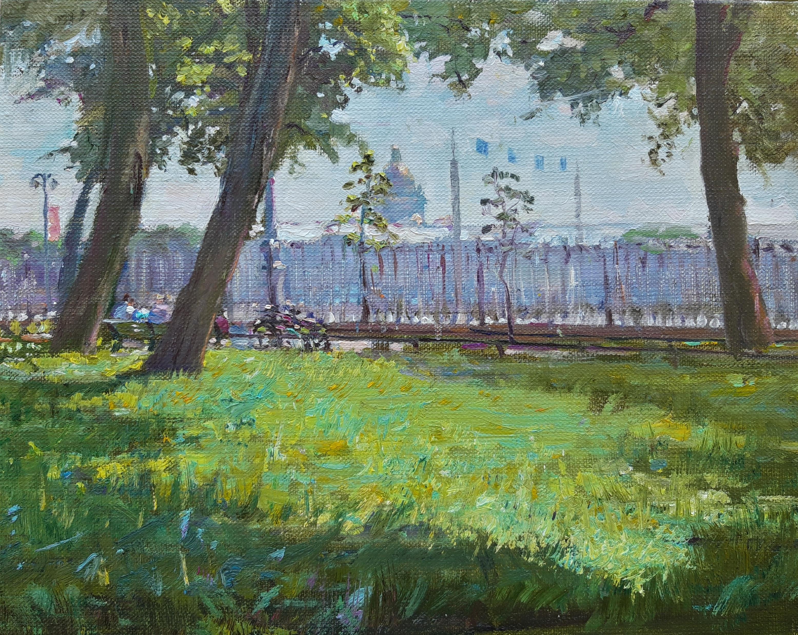 Anvar Usmanov. Original modern art painting