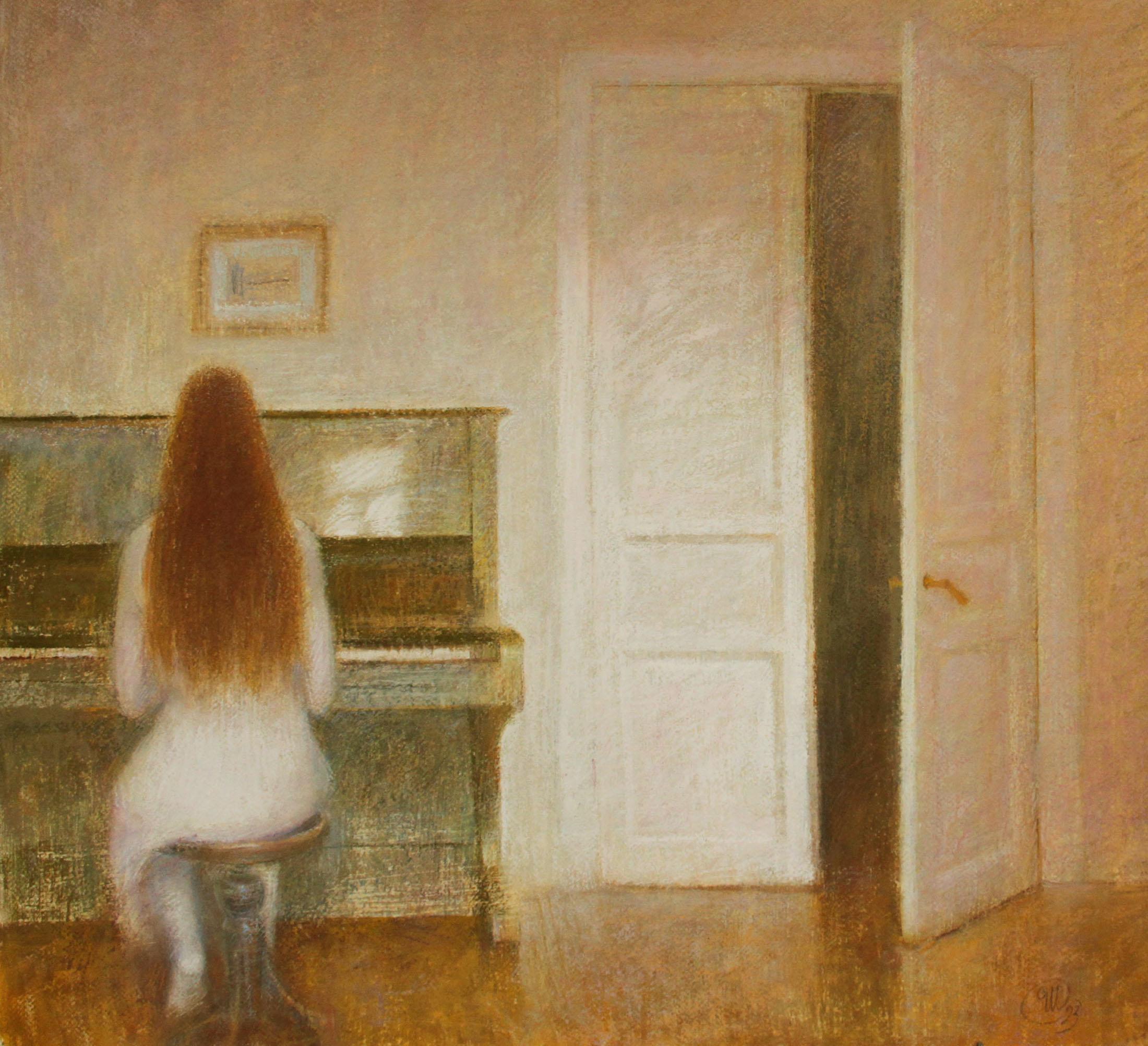 "Утренний этюд". Original modern art painting