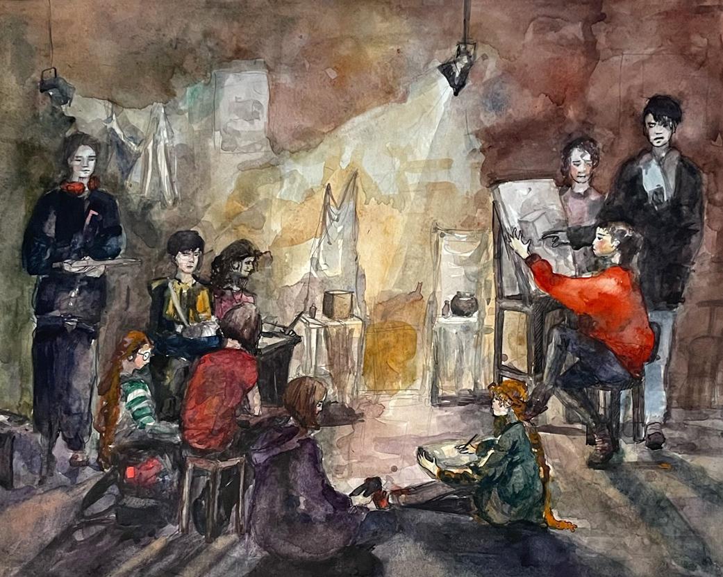 Хейс Х. Original modern art painting