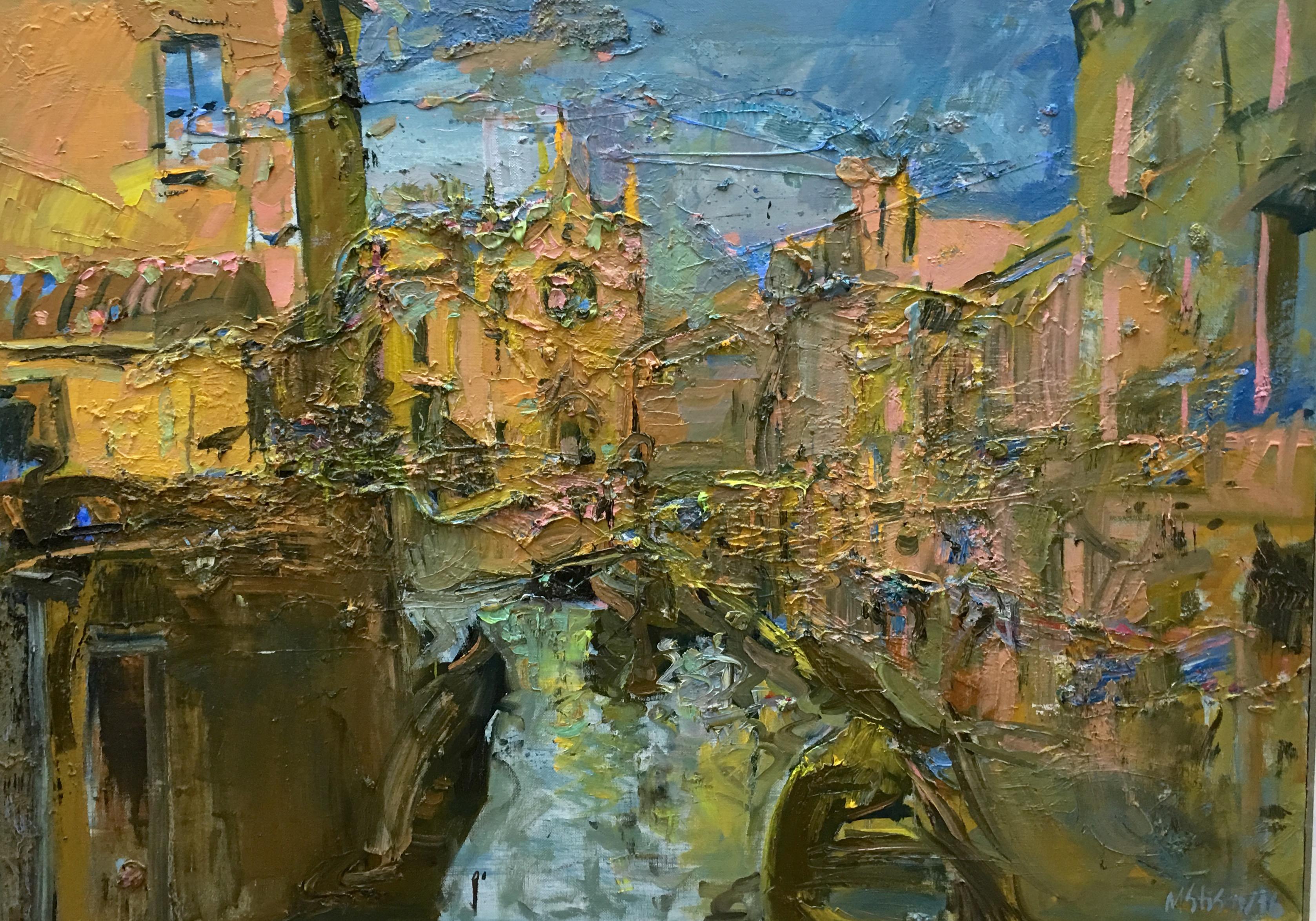 Venice. Original modern art painting