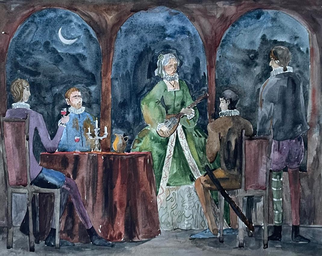 Гарапач М. Original modern art painting