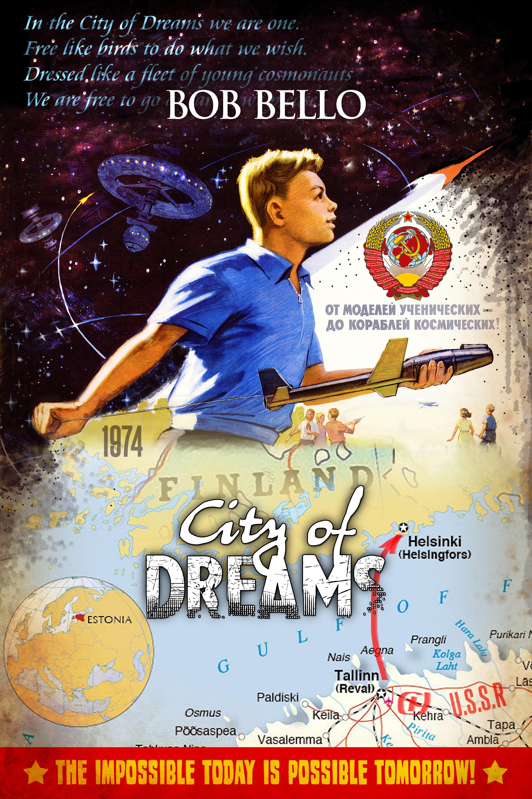 City of Dreams. Original modern art painting