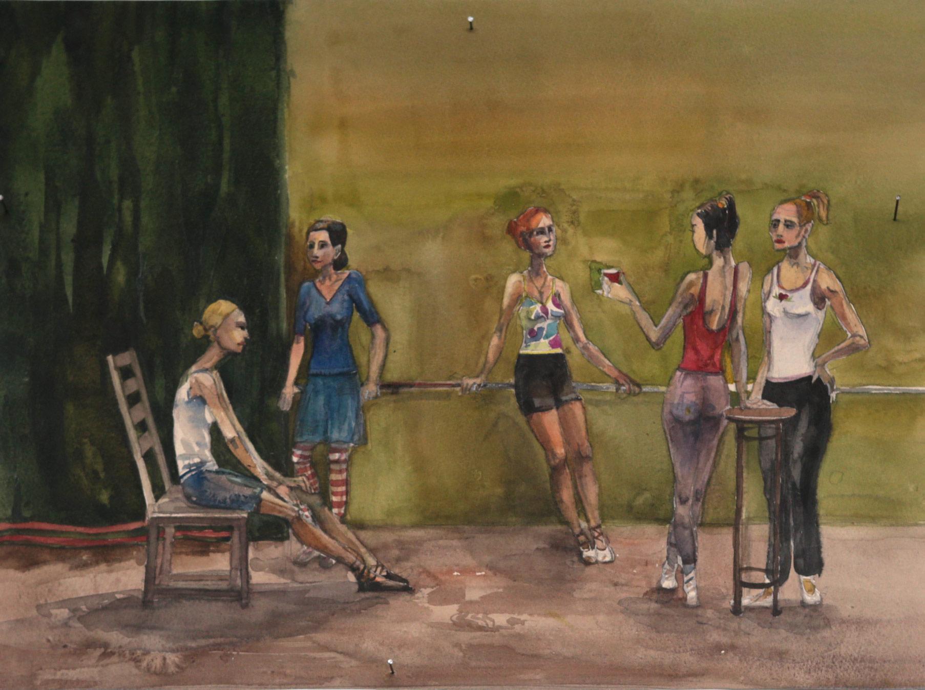 Терехова а. Original modern art painting