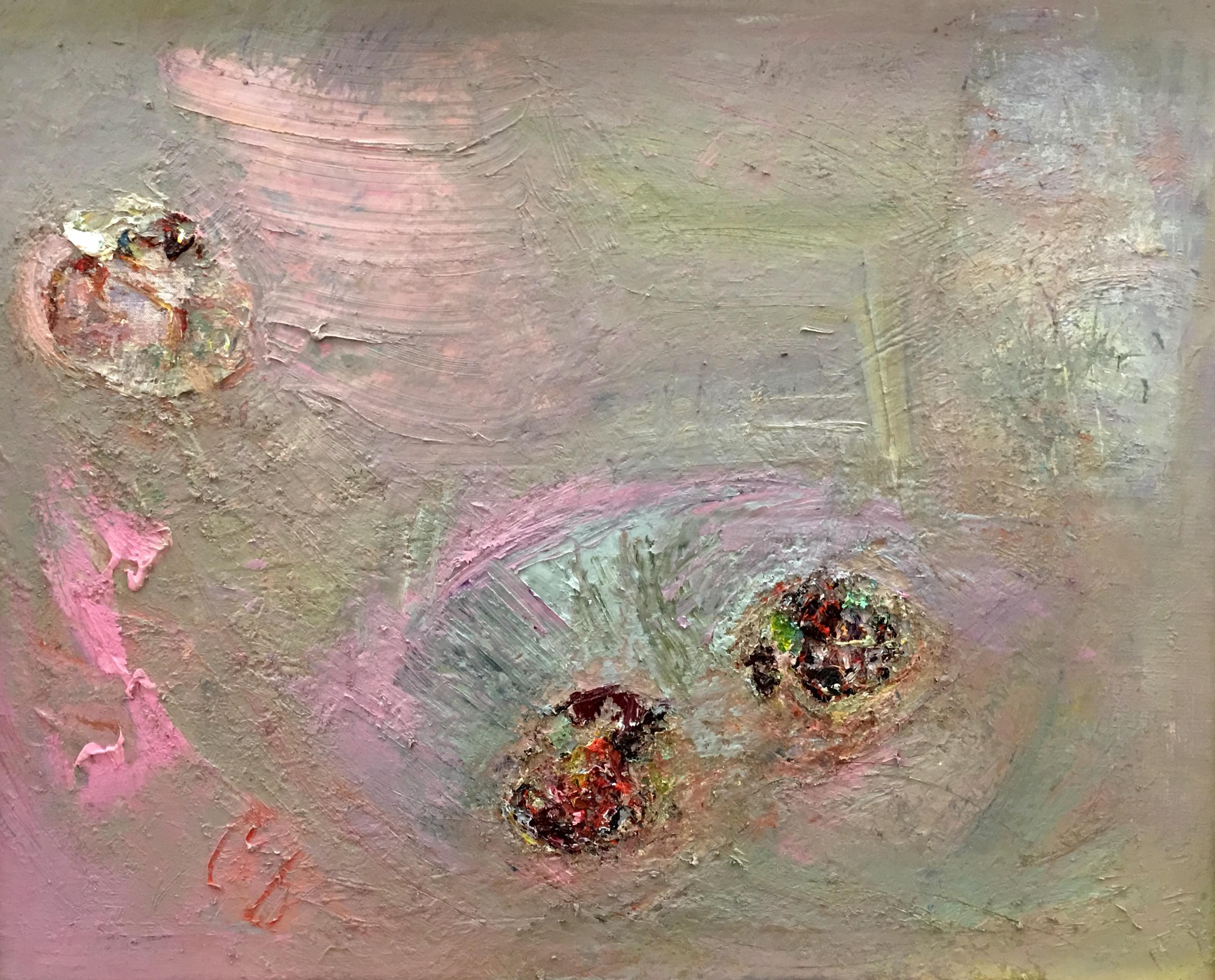 石榴. Original modern art painting