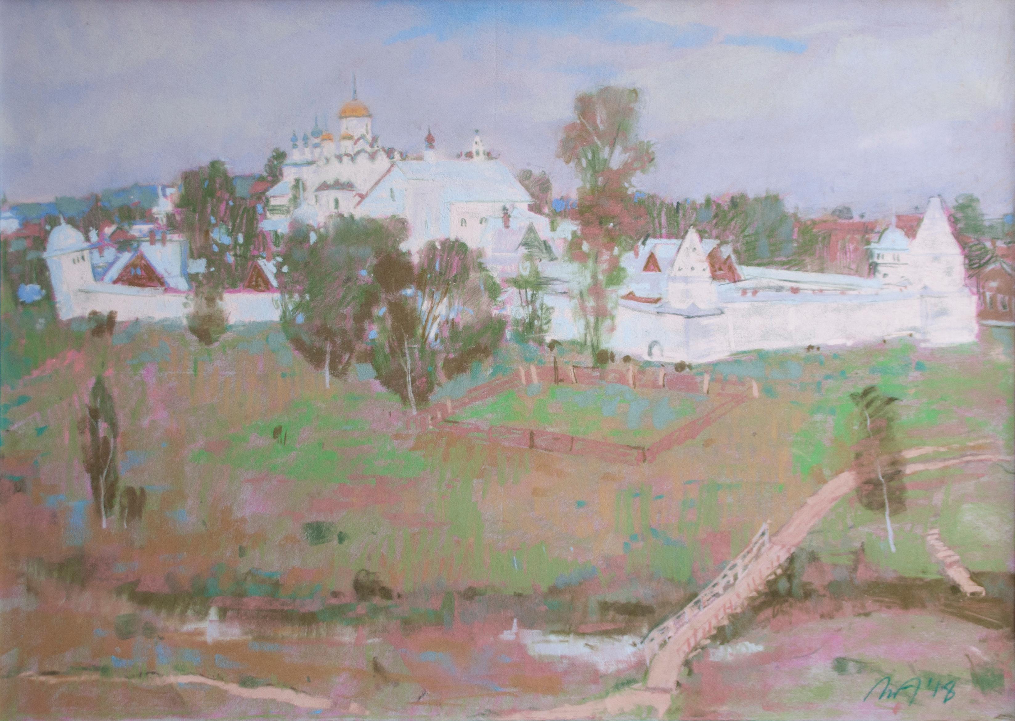 Suzdal. Original modern art painting