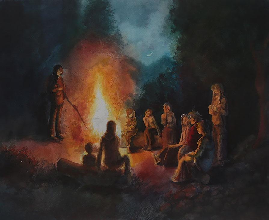 Валитова В. Original modern art painting