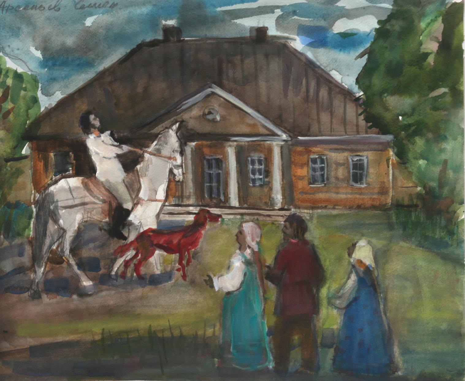 Arseniev S. Original modern art painting
