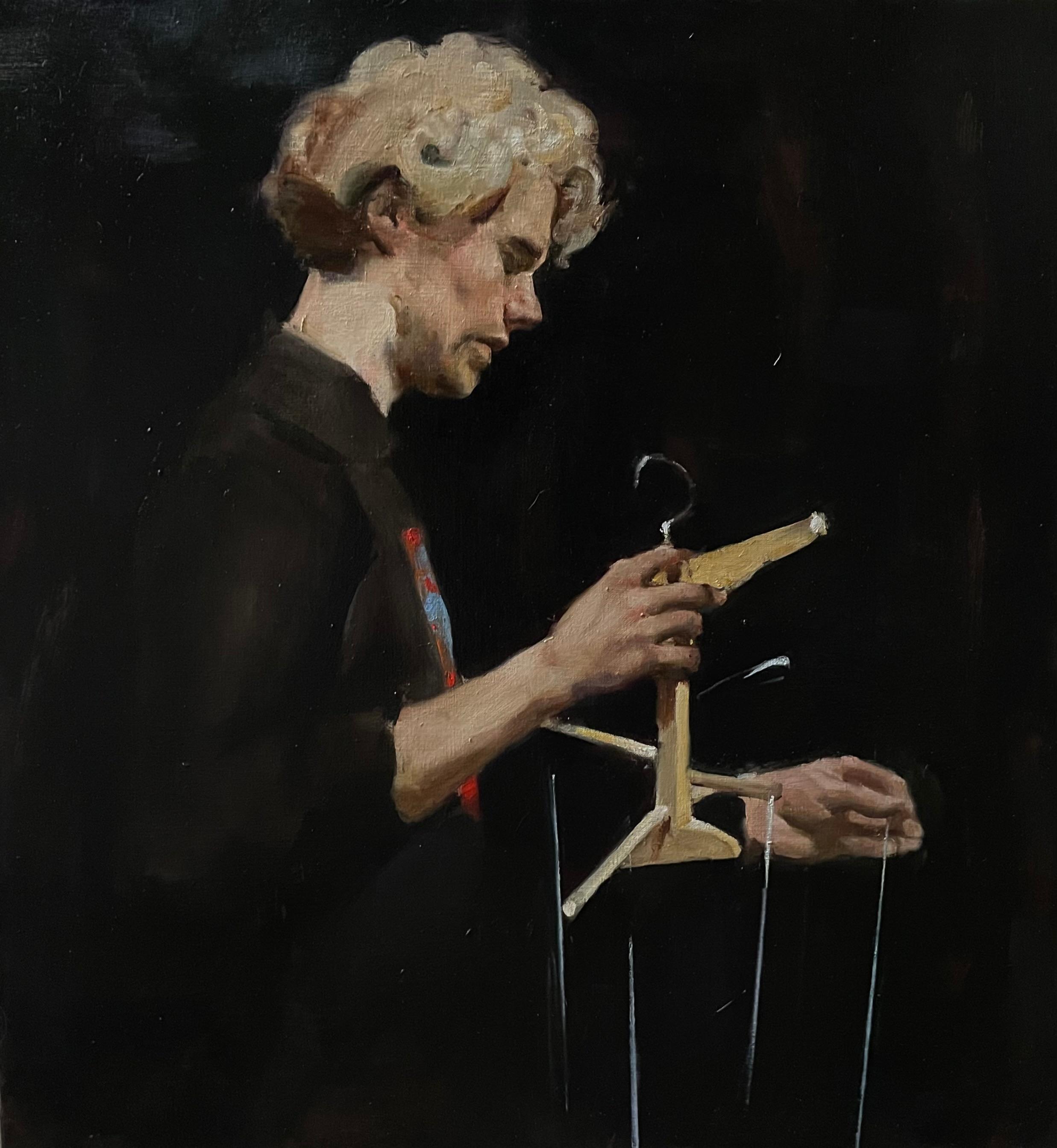 кукловод . Original modern art painting