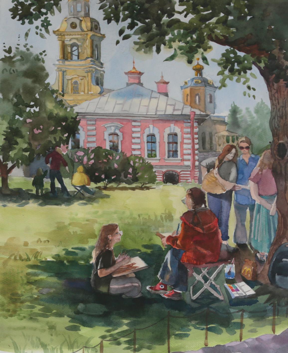 Shagina  M. Original modern art painting
