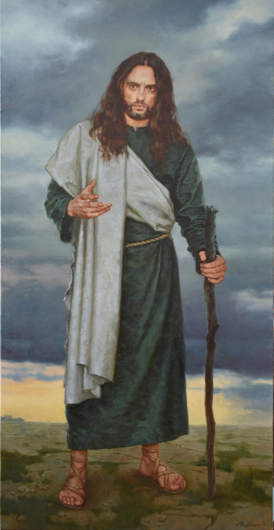 Апостол. Original modern art painting