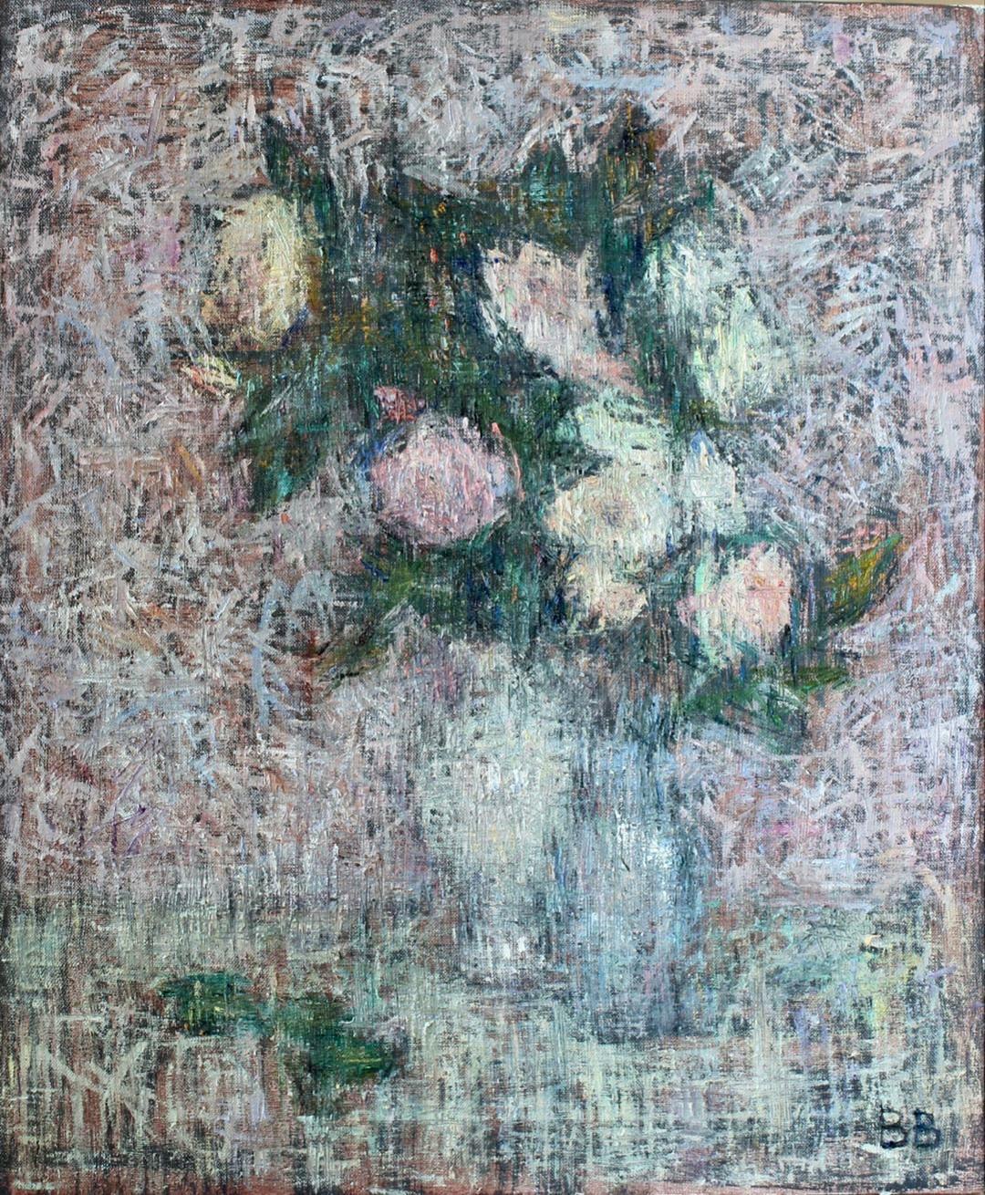 Roses. Original modern art painting