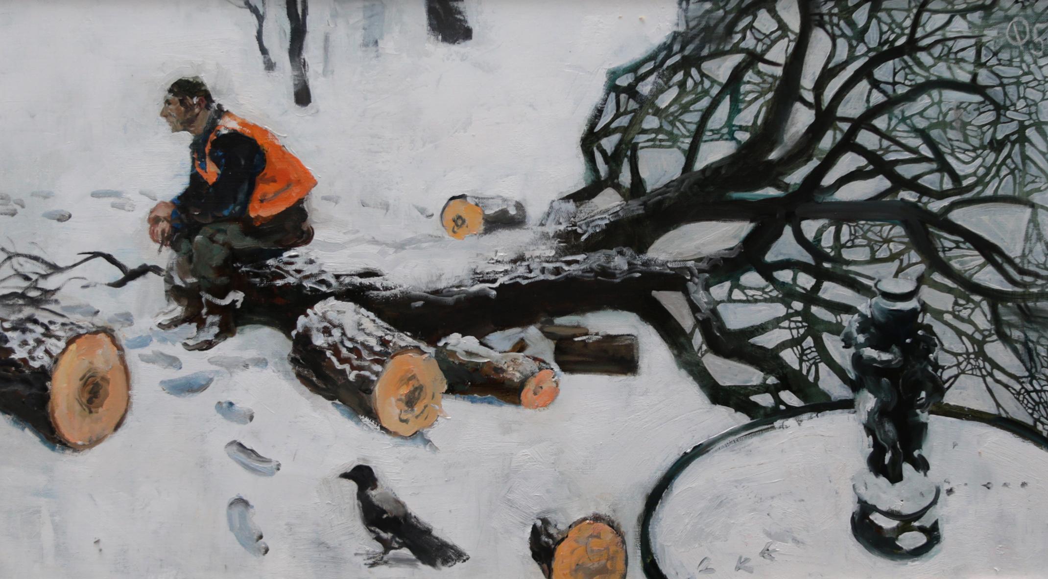 Tjuhta E. Original modern art painting