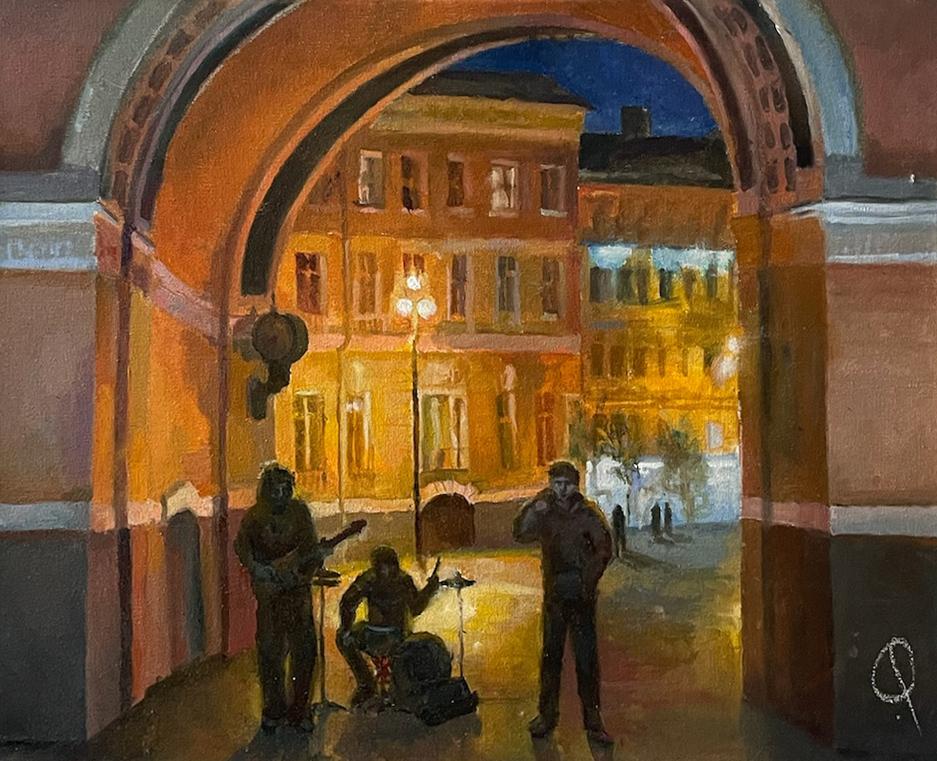 Butkeeva M. Original modern art painting