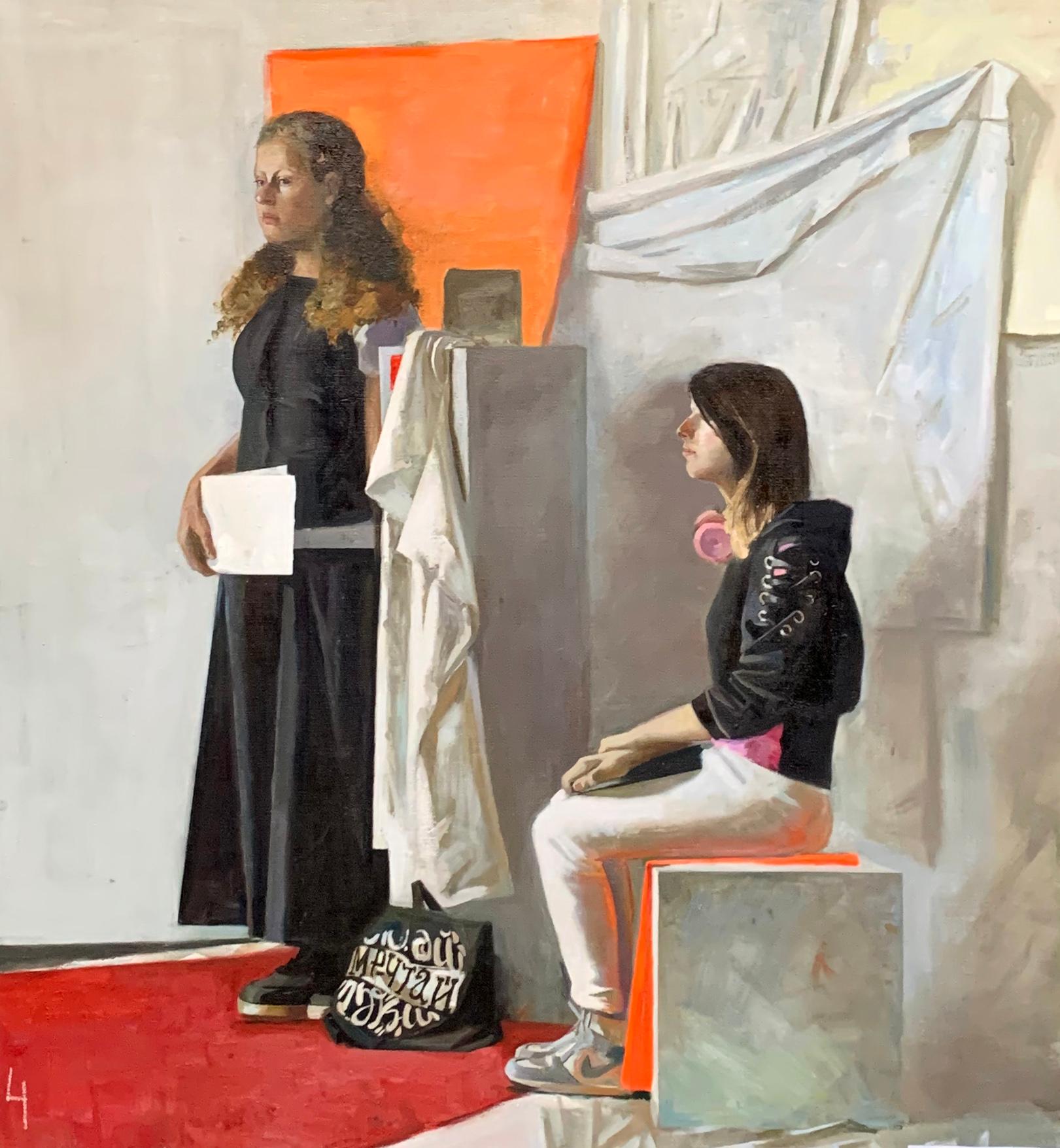 Pachkunova M. Original modern art painting