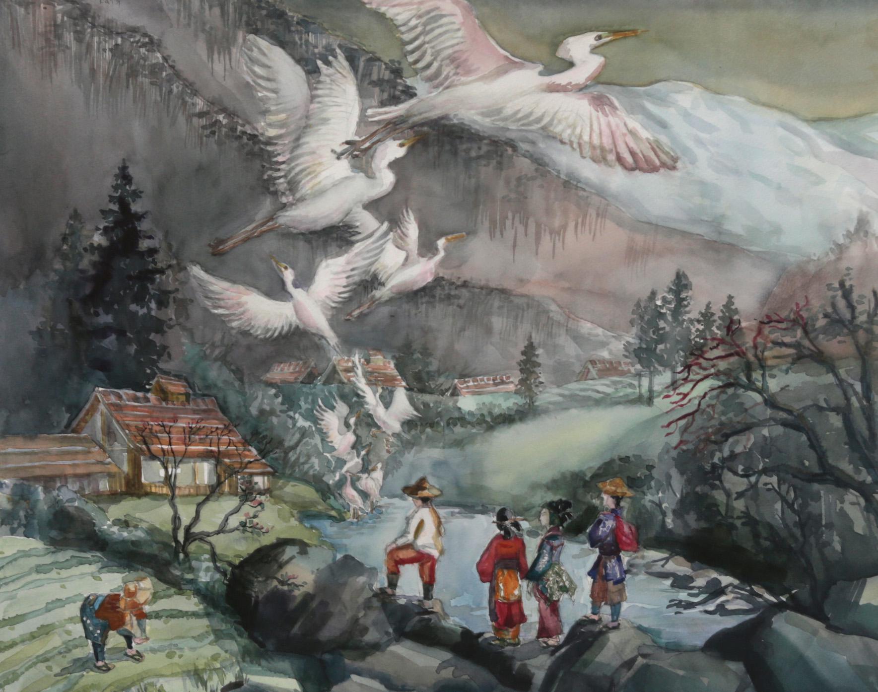 Kuznetsova E . Original modern art painting