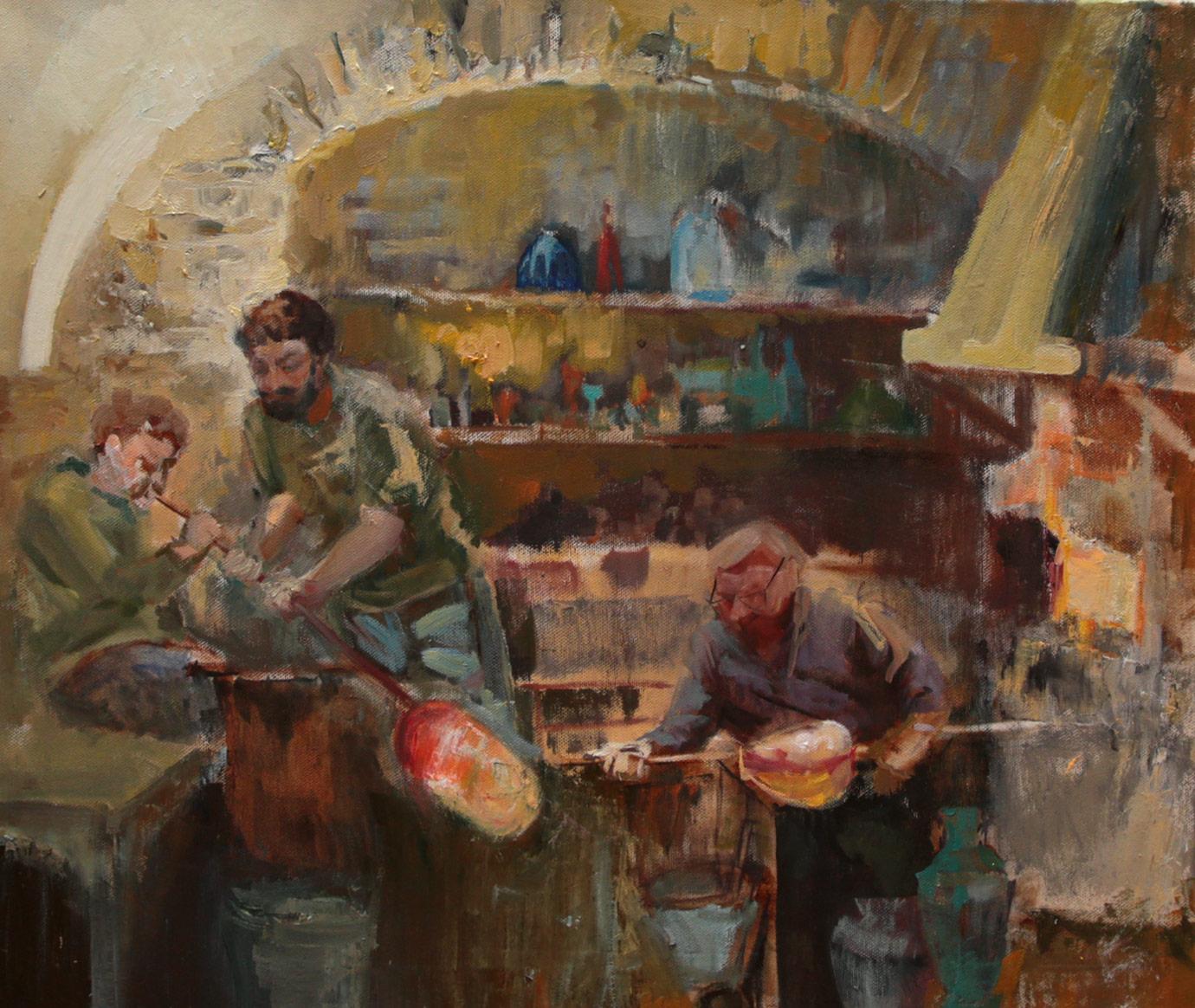 6366. Original modern art painting