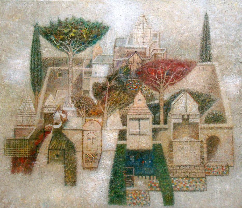 лигарчгарден. Original modern art painting