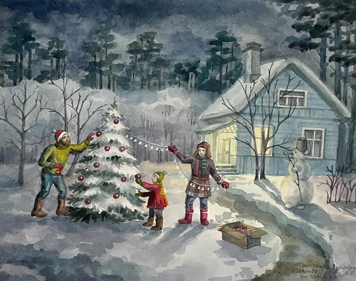 Пригорнева Я. Original modern art painting