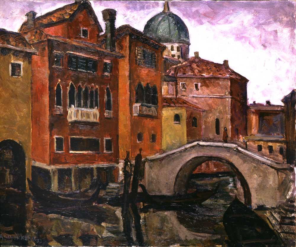 Venice. Original modern art painting