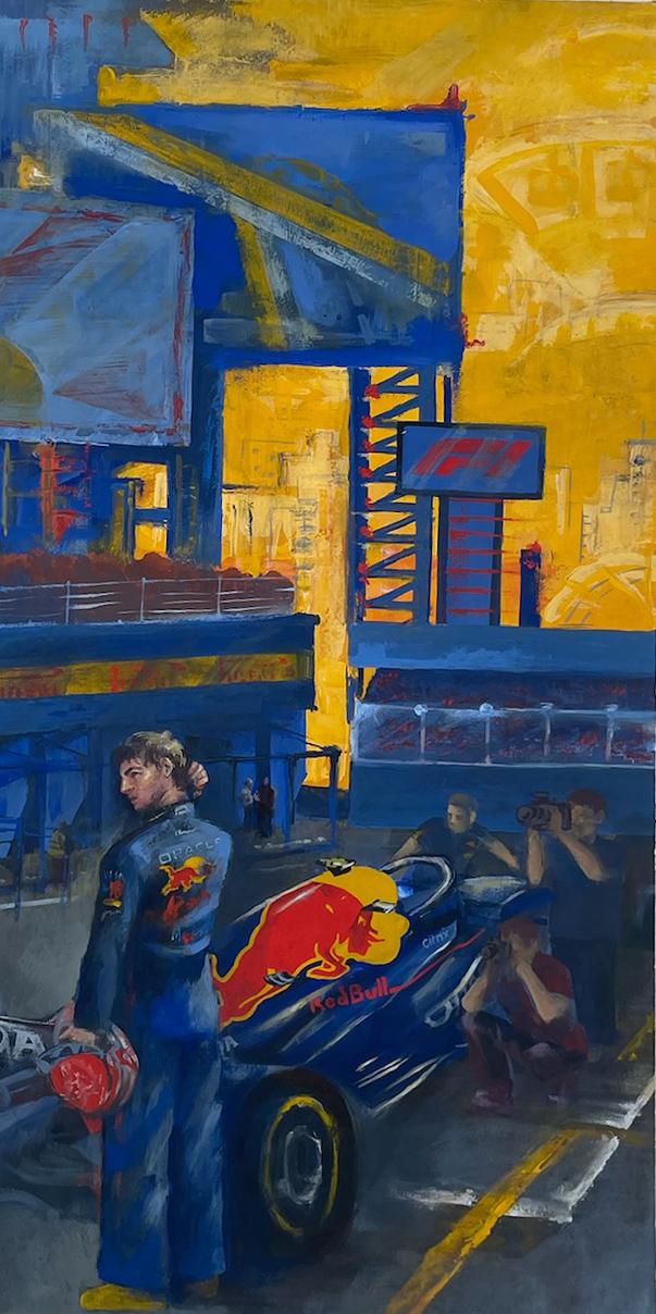 Malkina A. Original modern art painting