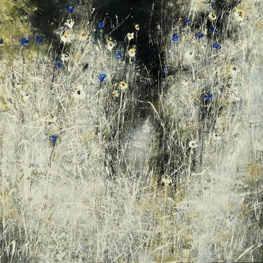Grass 25. Original modern art painting