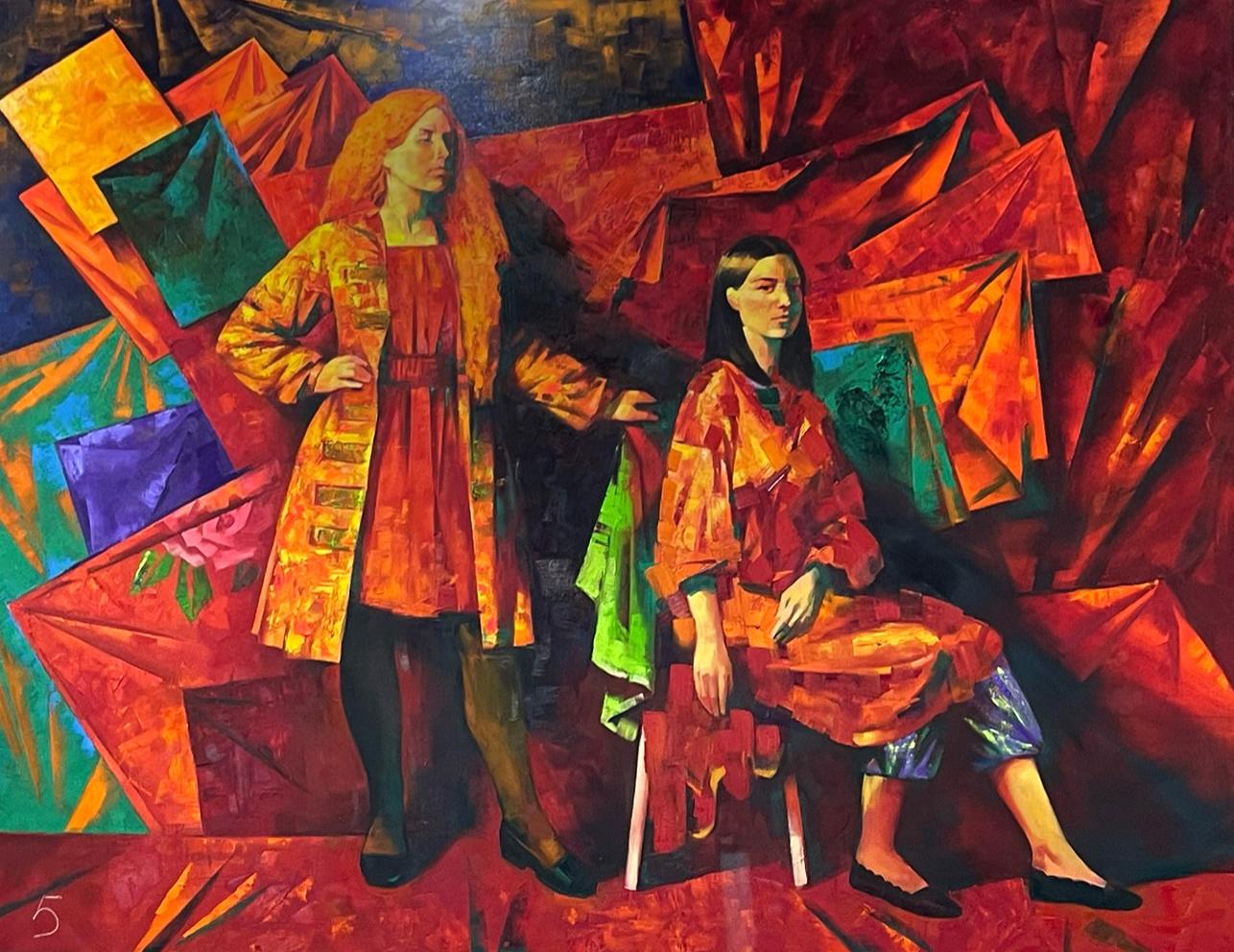 Барахтина А. Original modern art painting