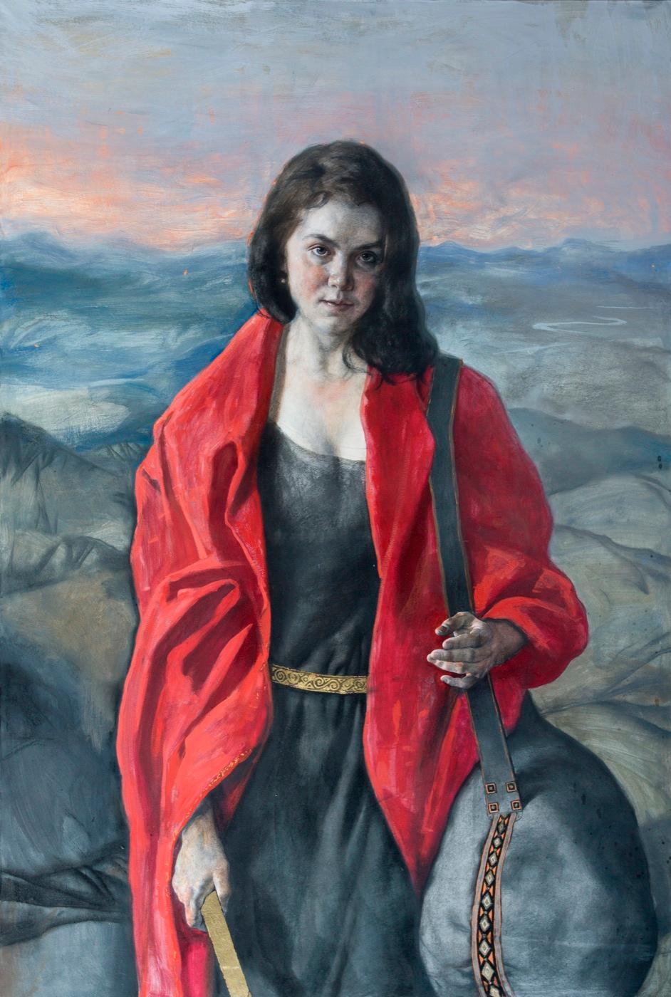 Judith. Original modern art painting