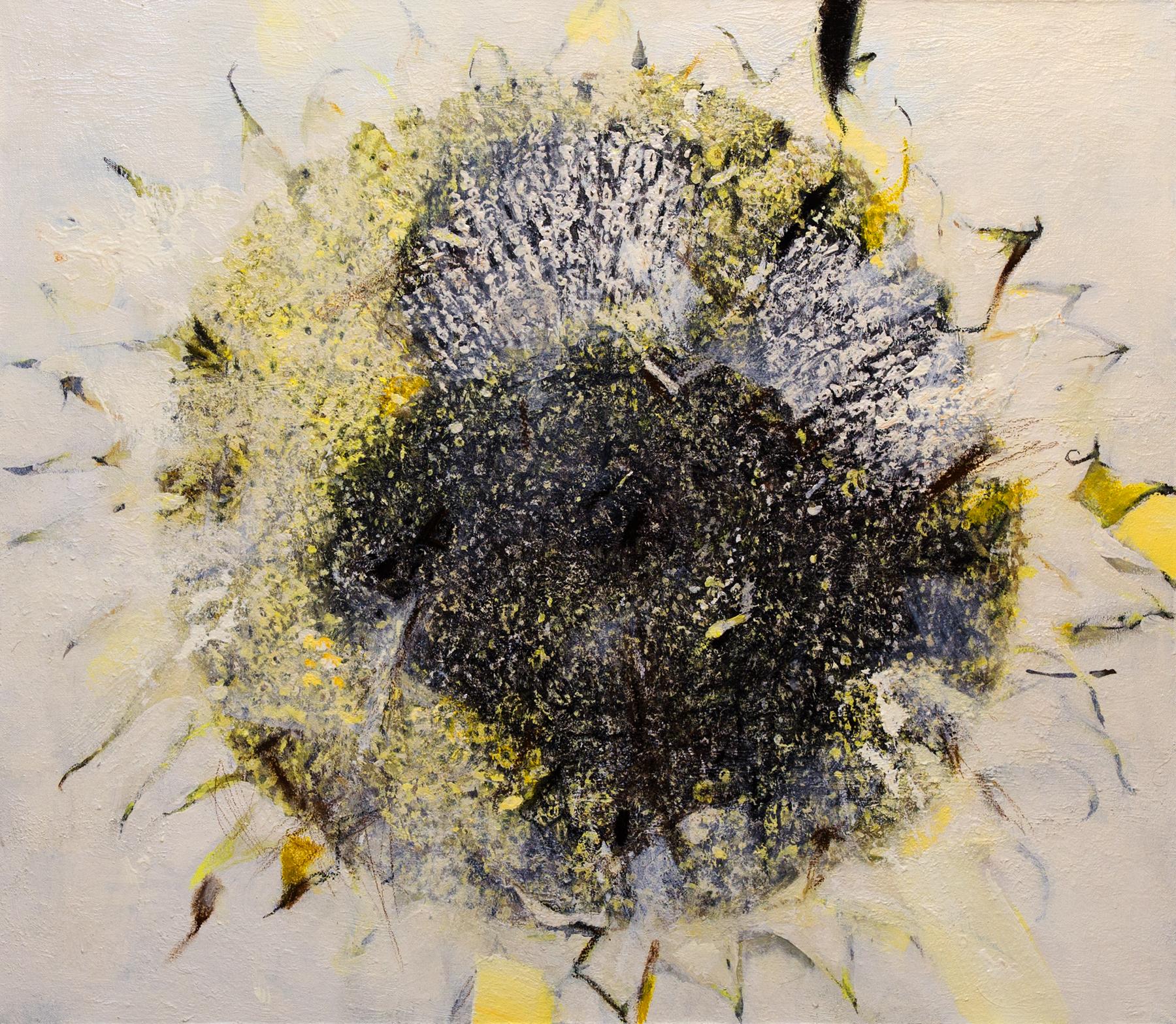 Sunflower N11. Original modern art painting