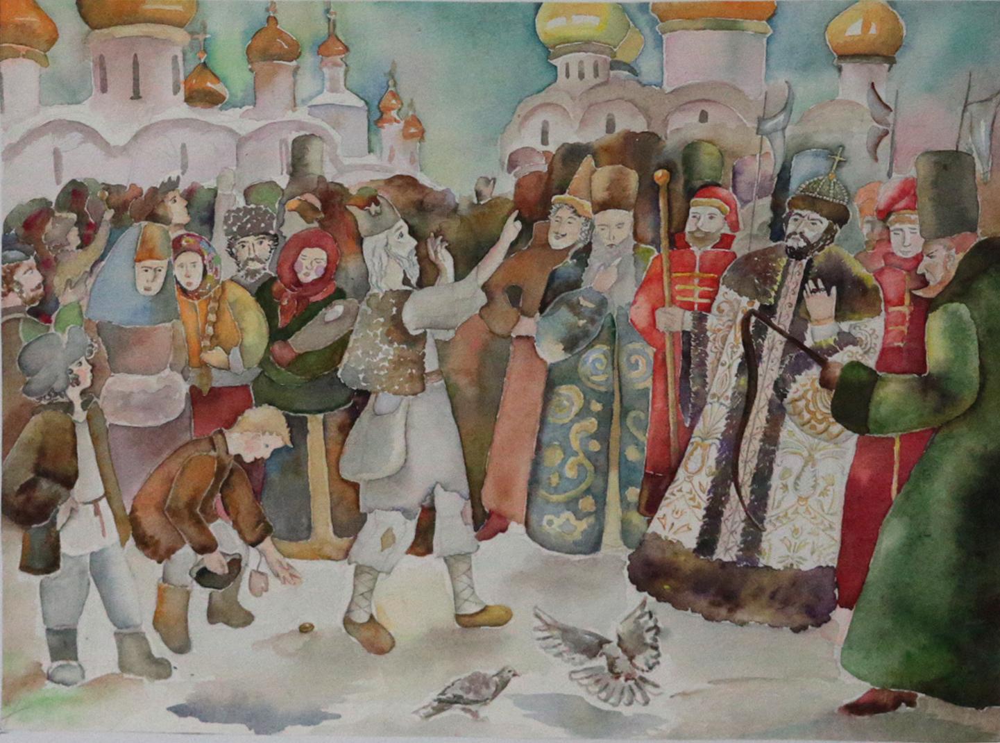 Попова M. Original modern art painting