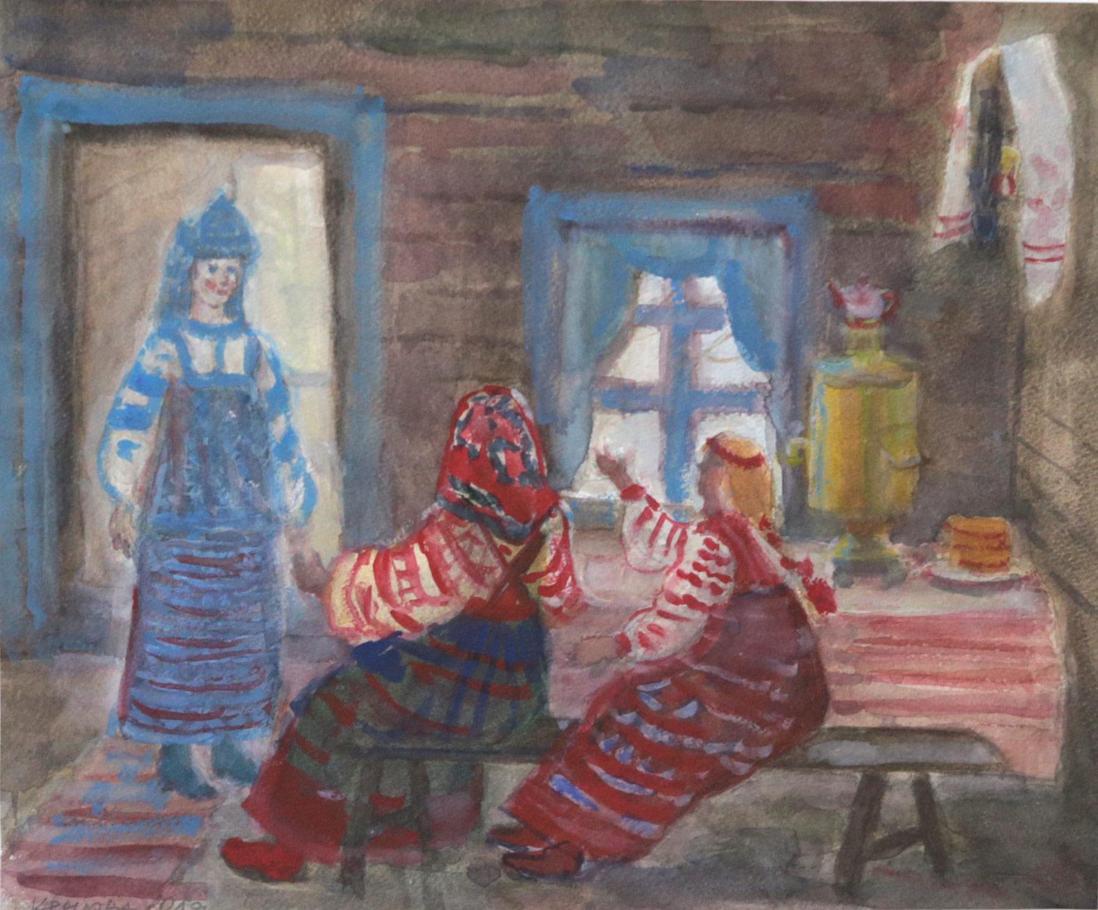 Krylova O. Original modern art painting
