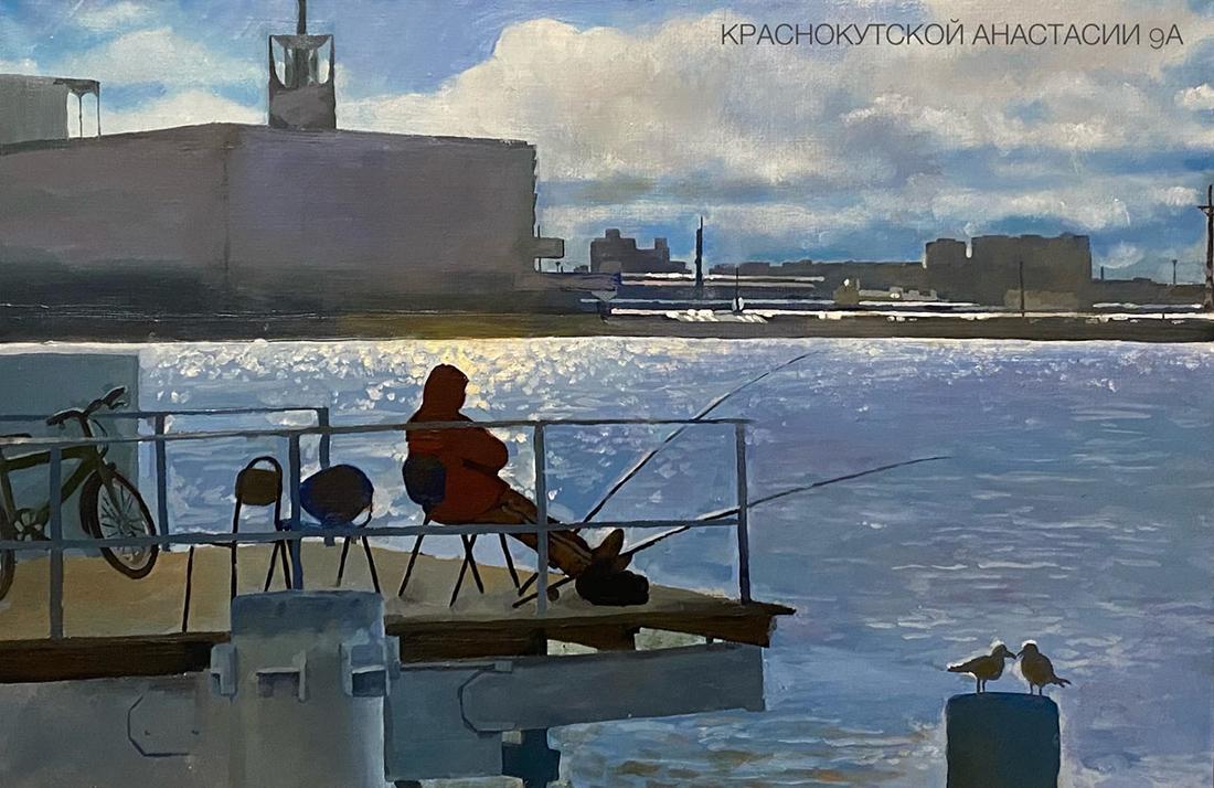 Krasnokutskaya A. Original modern art painting