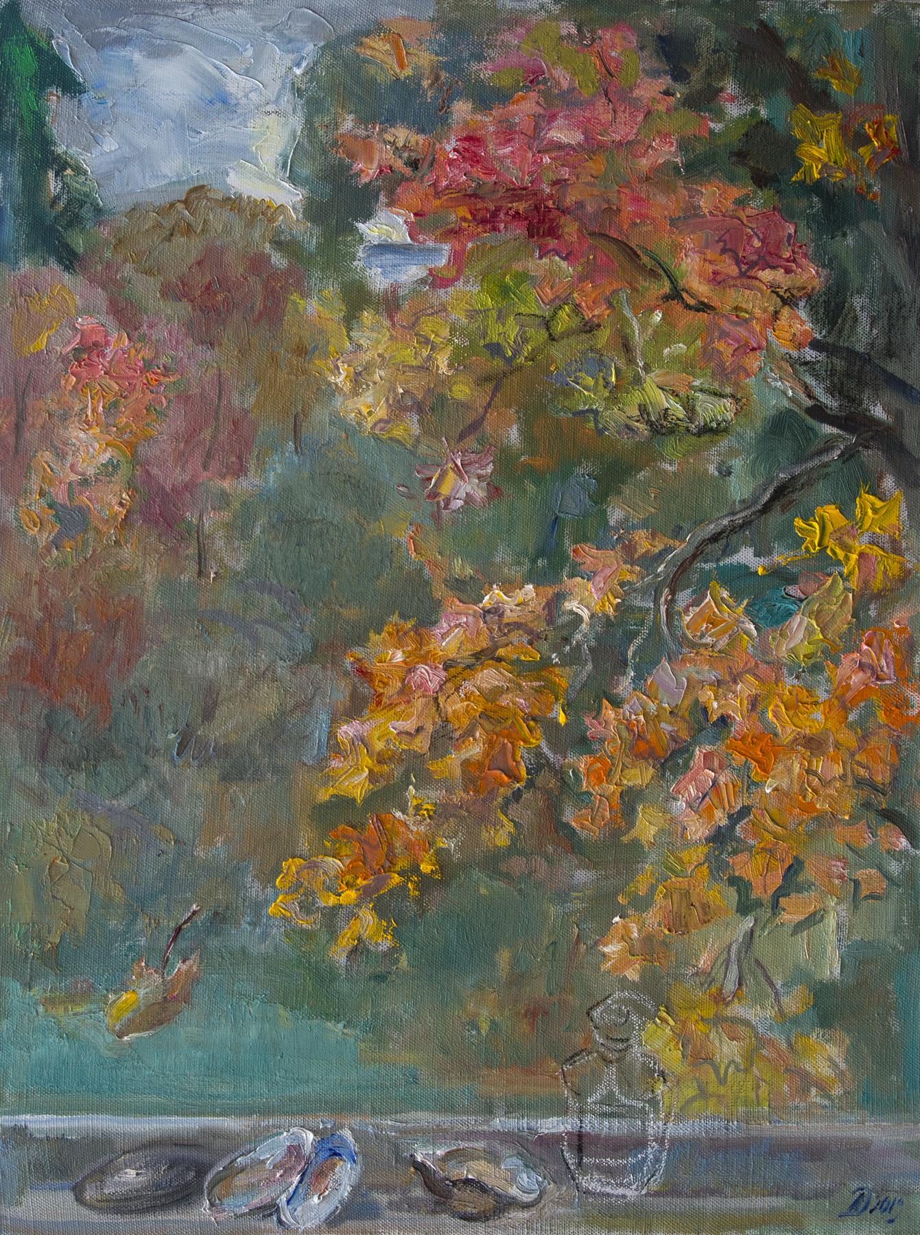 Осень . Original modern art painting