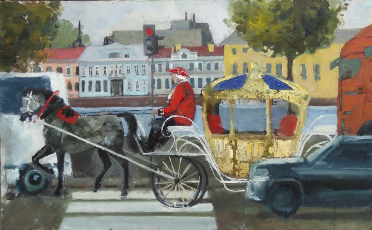 Novoselova A. Original modern art painting