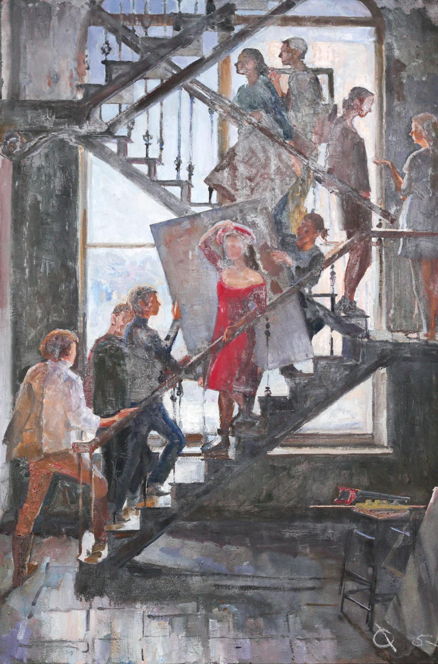 Dosmanov T. Original modern art painting