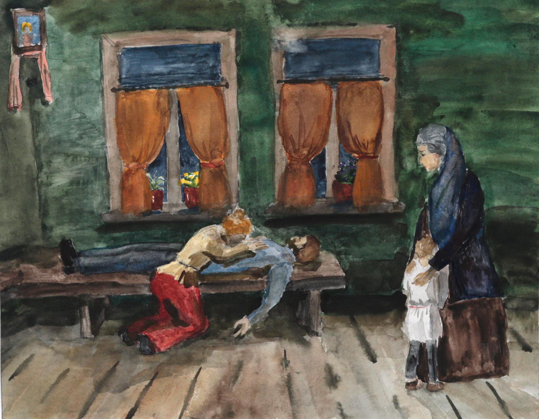 Pokorskaya U. Original modern art painting
