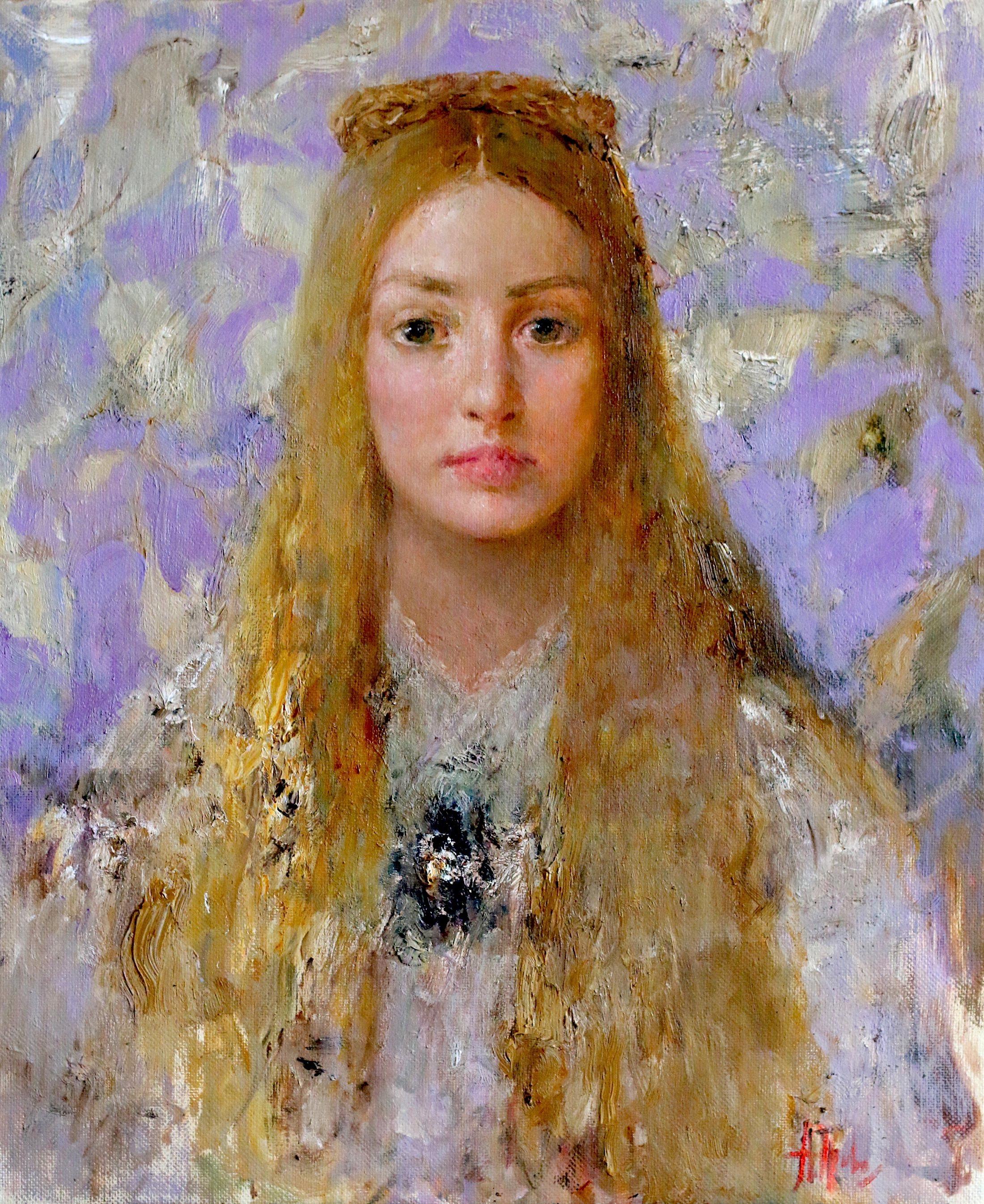 Anastasia. Original modern art painting