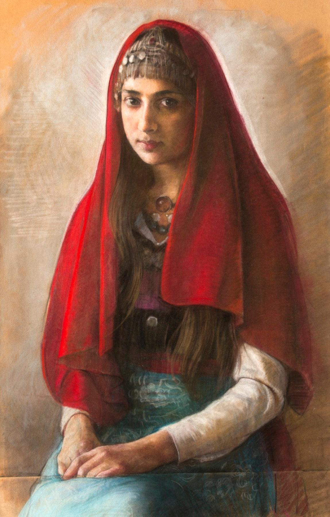 Aisha. Original modern art painting