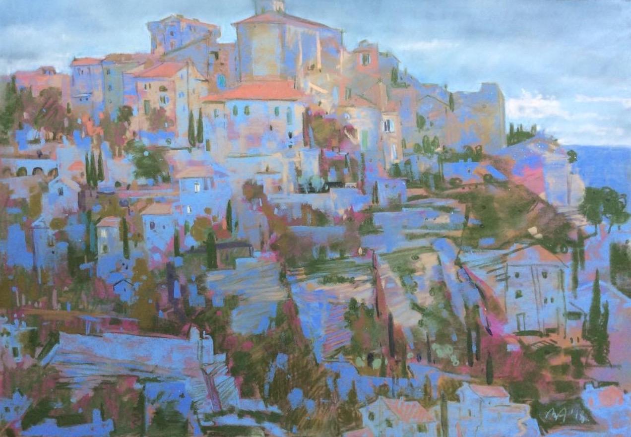 Gorges. Provence. Original modern art painting