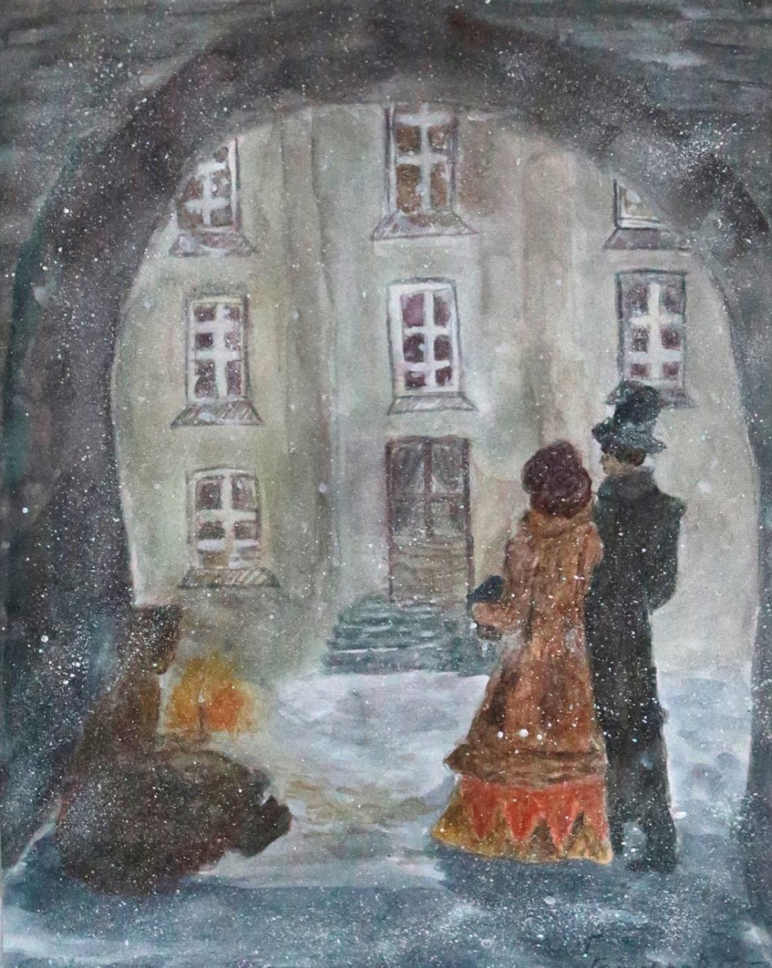 Гончарова М. Original modern art painting