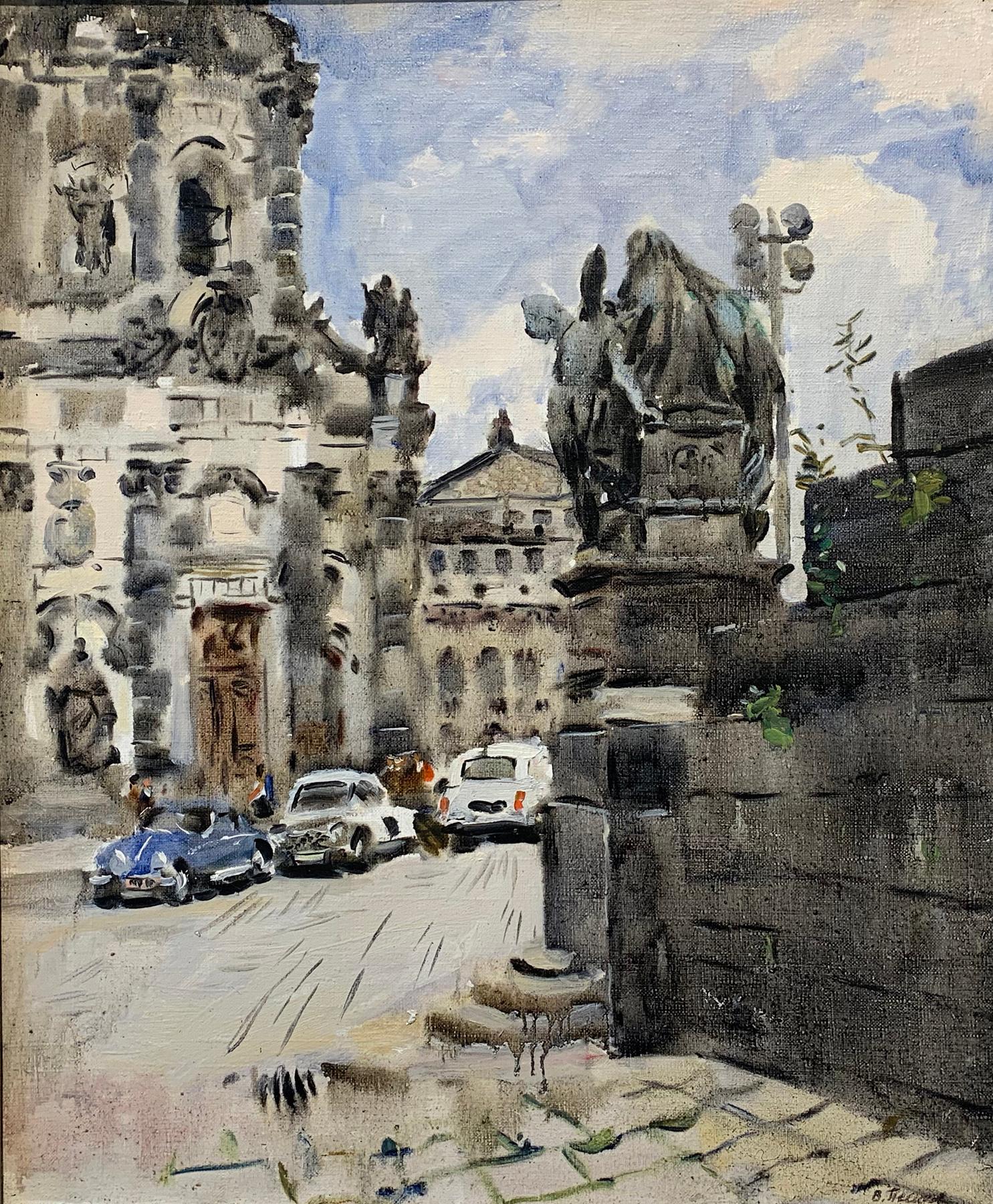 Dresden. 1973. Original modern art painting